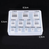 Square Round Triangle Silicone Mold DIY Jewelry Making Tool 