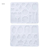 Resin Silicone Mold for Earrings Keychain DIY Craft Tool