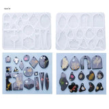 Resin Silicone Mold for Earrings Keychain DIY Craft Tool