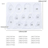 Resin Silicone Mold for Earrings Keychain DIY Craft Tool
