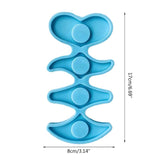 Silicone Mold for DIY Epoxy Resin Keychain Crafts