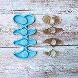 Silicone Mold for DIY Epoxy Resin Keychain Crafts