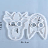Cat Head Silicone Molds Self Defense Keychain Mold Pendant Resin Molds