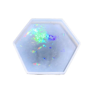 DIY Hexagon Square Coaster Silicone Mold for Crafts