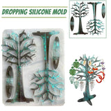 Earring Holder Silicone Mold Display Rack Tree Mold for Resin Casting
