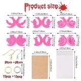 Bat Spider Skull Earring Silicone Mould with Hook