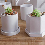 Silicone Flower Pot Epoxy Resin Mold for DIY Succulent Planter Vase