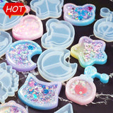 Strawberry Shaker Silicone Mold UV Epoxy Resin Key Chain