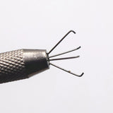 Surgical Steel Quad Prong Bead Holder Body Piercing Tool