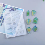 Island Earring Pendant Silicone Molds for DIY Jewelry