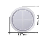 Diamond Shaped Silicone Resin Epoxy Mold - Large Plate Mould for DIY Craft