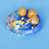 Diamond Shaped Silicone Resin Epoxy Mold - Large Plate Mould for DIY Craft