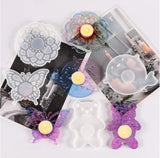 Silicone Mould Dried Flower Resin Decorative Craft DIY Coaster Epoxy Resin Molds