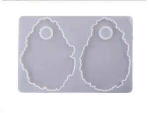 Silicone Mould Dried Flower Resin Decorative DIY Irregular tray mould
