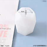 Silicone Mould Hexagon Pen Holder Resin Decor DIY