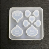 Epoxy Glue Droplets Mirror Jewelry Silicone Mold