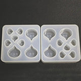 Epoxy Glue Droplets Mirror Jewelry Silicone Mold