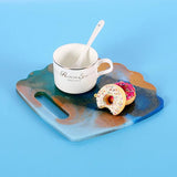Dolphin Fan Silicone Casting Resin Molds For DIY Resin Tray Coaster Jewelry