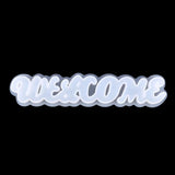 Silicone Casting Resin Molds for DIY Doorplate Jewelry Tools