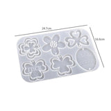 Easter Animal Plant Shaped Resin Mold for Pendant Jewelry Crafts
