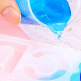 16 Pcs Silicone Measuring Cups Mixing Cup Dispensing Stirrer DIY UV