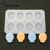 UV Resin Jewelry Liquid Halloween Skull Silicone Mold DIY Resin Jewelry Pendant
