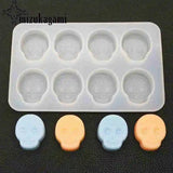 UV Resin Jewelry Liquid Halloween Skull Silicone Mold DIY Resin Jewelry Pendant