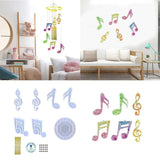 DIY Epoxy Mold Wind Chime Combo Door Pendant Balcony Gift Silicone Decor