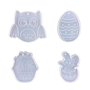 Easter Series Resin Casting Silicone Mold for DIY Crafts