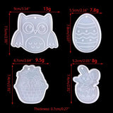 Easter Series Resin Casting Silicone Mold for DIY Crafts