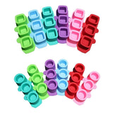 3-Hole Flowerpot Silicone Mold Geometric Resin Plant Pot Mould