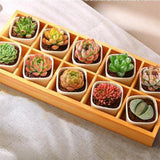 3-Hole Flowerpot Silicone Mold Geometric Resin Plant Pot Mould