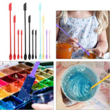4Pcs Mini Silicone Spatula Set for DIY Homemade Gadgets