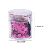 12 Mixed Holographic Chunky Glitter Sequins A0NF