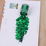 12 Mixed Holographic Chunky Glitter Sequins A0NF