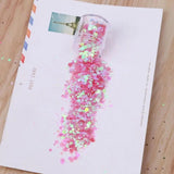 12 Mixed Holographic Chunky Glitter Sequins A0NF