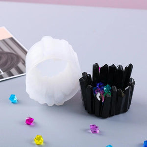 Crystal Epoxy Storage Box Resin Mold DIY Crafts Ornament Making Tool