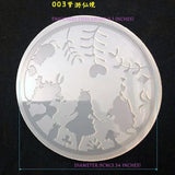 Winter Girl Owl Elk Silicone Mould for Resin Crafts