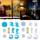 DIY Resin Wind Chime Mold Kit for Home Decor Pendant