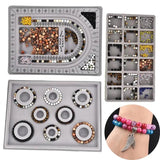 Jewelry Making Organizer Tray Board DIY Necklace Bracelet Beads
