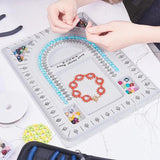 Jewelry Making Organizer Tray Board DIY Necklace Bracelet Beads