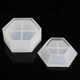 Silicone Hexagonal Storage Box Mold for Resin Epoxy DIY Crafts