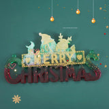 Christmas Tree Silicone Mold Snowman Decoration Pendant Ornament Epoxy Resin Mol