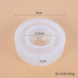 1pc Ring Silicone Molds Epoxy Resin Mold DIY Jewelry Making Findings Craft Tool