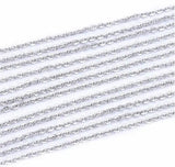 10m Cable Chain Link for Necklace Jewelry DIY Making 1.5mm