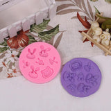 UV Resin Jewelry Silicone Mold Bow Tie Rabbit Head Shape Resin Molds