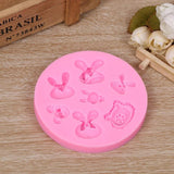 UV Resin Jewelry Silicone Mold Bow Tie Rabbit Head Shape Resin Molds