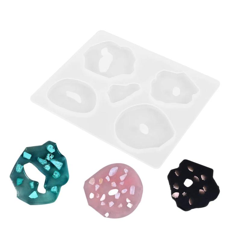 Silicone Mold Necklace Pendant Decoration Mold Diy Craft Supplies XIN