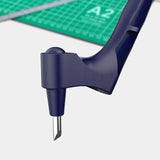 Craft Cutting Tool with 306u00b0 Swivel Blade - Handheld Paper Cutter