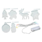 Silicone Resin Christmas Tree Ornaments Pendant Casting Hanging Lamp Decoration